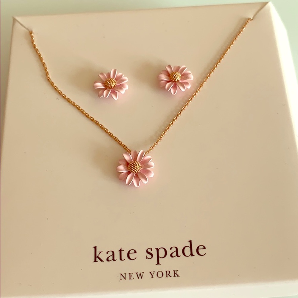 Kate Spade into Bloom 650 earrings/necklace set